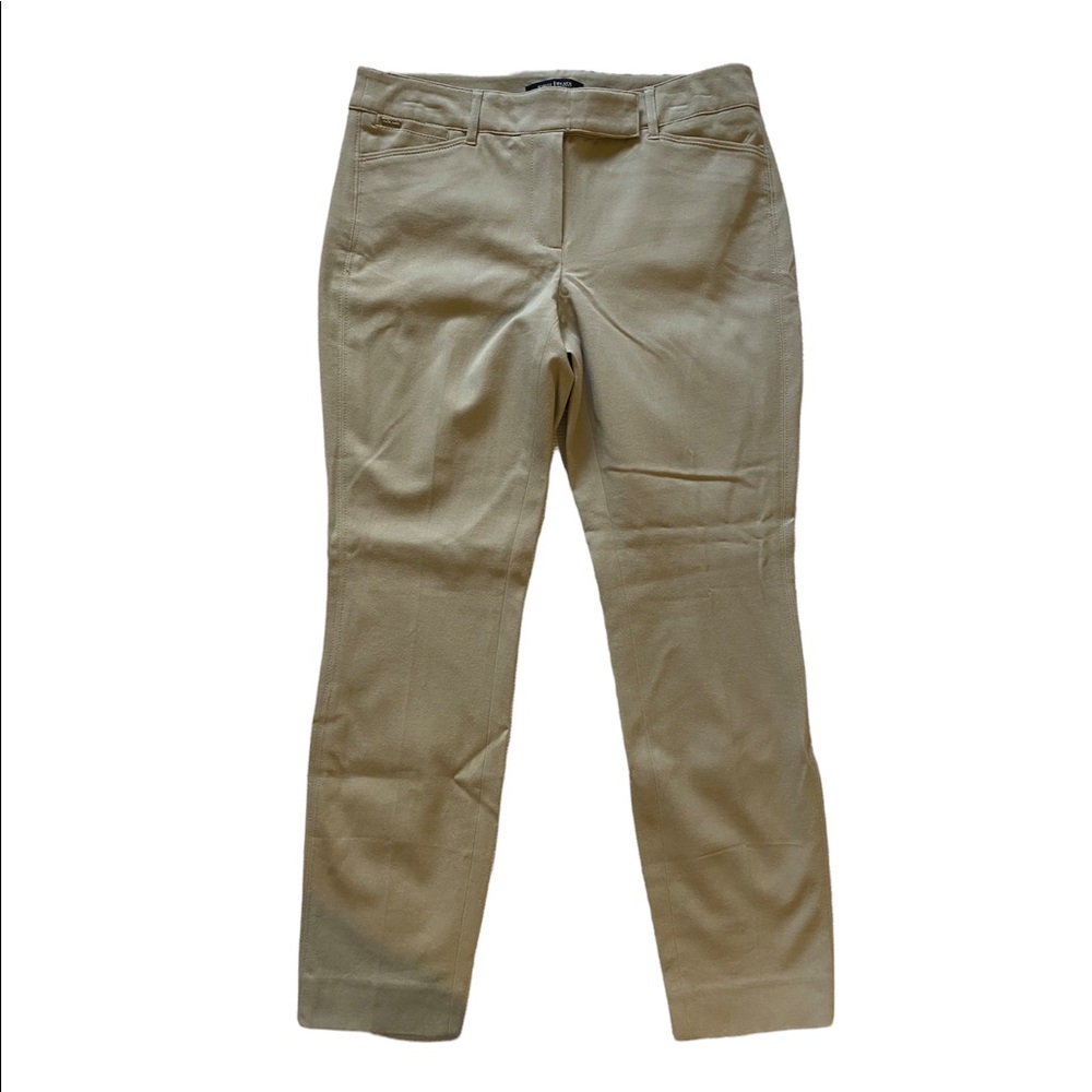 White House Black Market Tan Ankle Pants